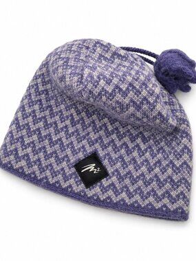 Merkley Women’s Knit Beanie Cap Purple One Size